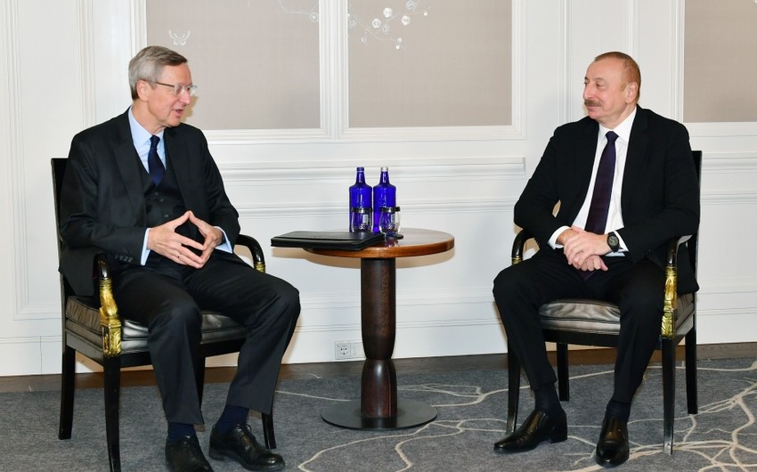 İlham Əliyev Almaniya şirkətlərini Azərbaycana səfərə dəvət edib