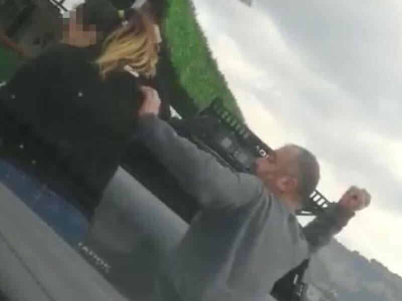 Zəlzələdən sağ çıxan qadının başına şok hadisə gəldi - VİDEO