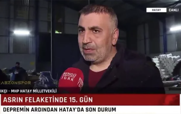 Türkiyəli deputatın canlı yayımda həyəcanlı anları - Video