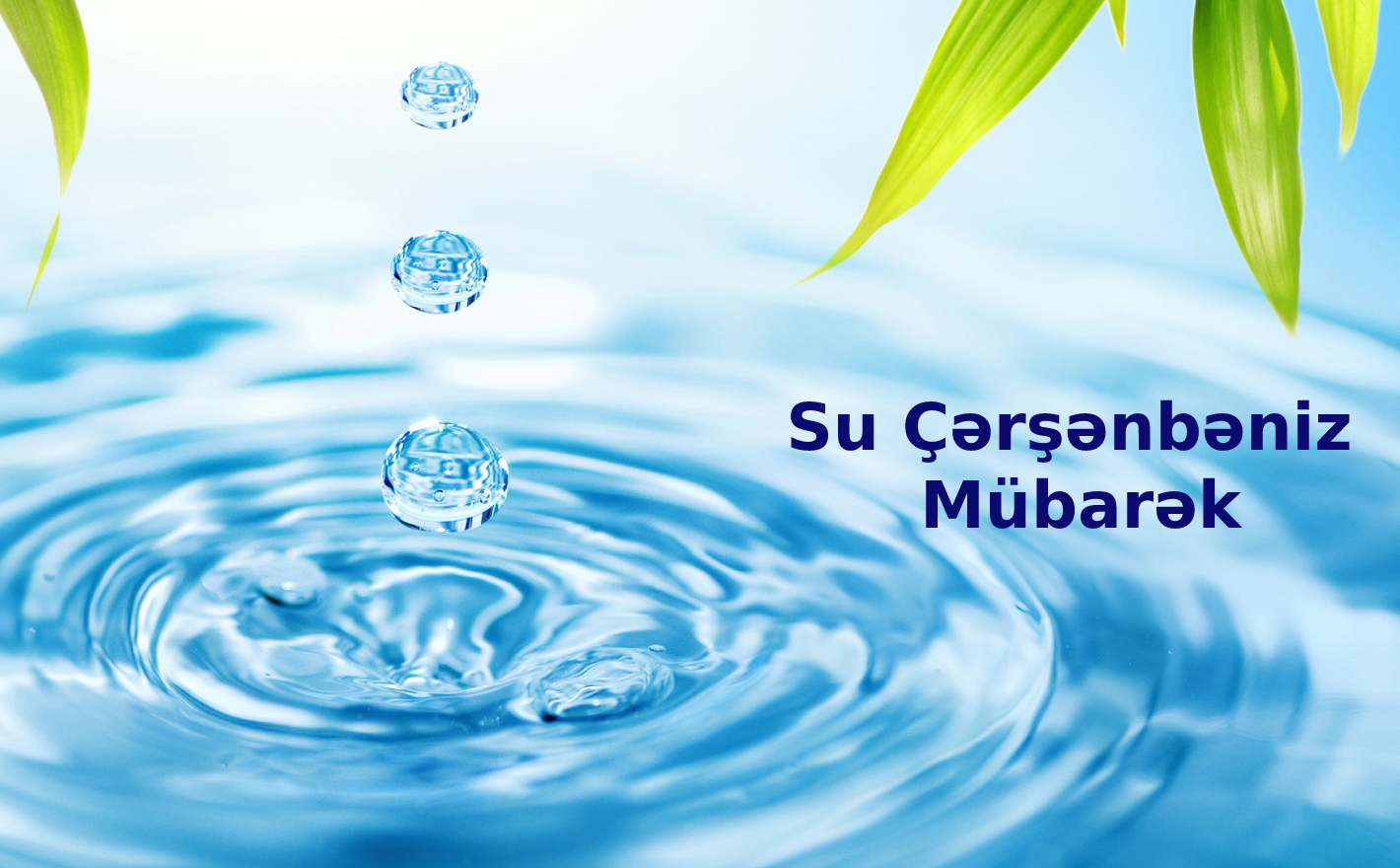 Bu gün Su çərşənbəsidir