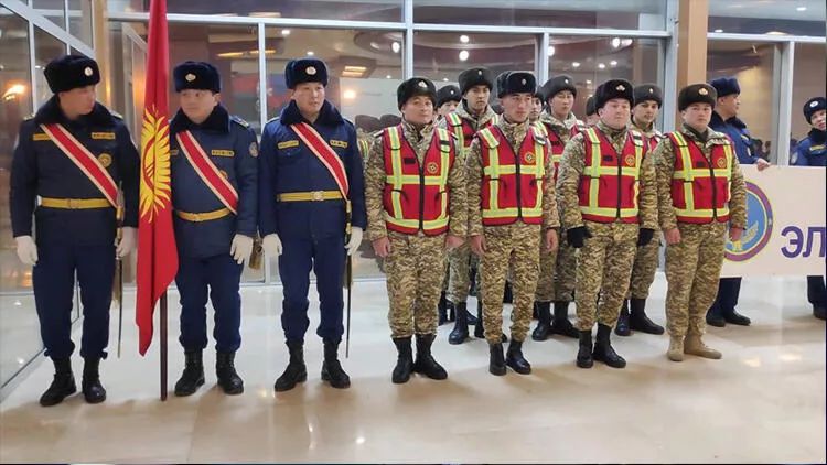 Qırğızıstan axtarış-xilasetmə qrupu ölkələrinə qayıdıb