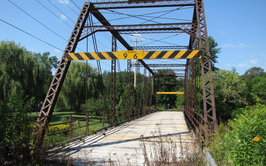 Azərbaycanda iki rayonu birləşdirən dəmir körpü oğurlanıb