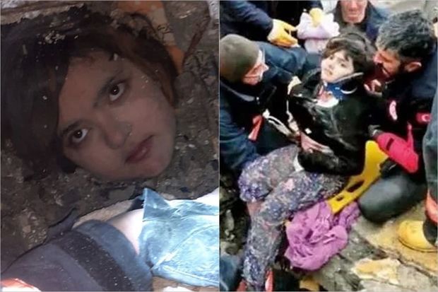 10 yaşlı qız valideynlərinin fədakarlığı sayəsində xilas oldu - FOTO/VİDEO