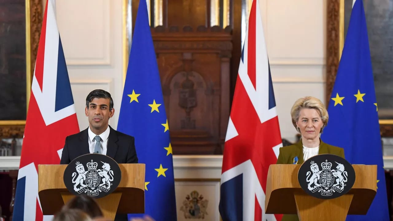 Böyük Britaniya və Aİ Şimali İrlandiya Protokolu çərçivəsində yeni razılaşma əldə ediblər