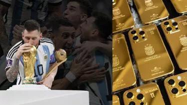 Messi komanda yoldaşlarına 14 ədəd qızıl 