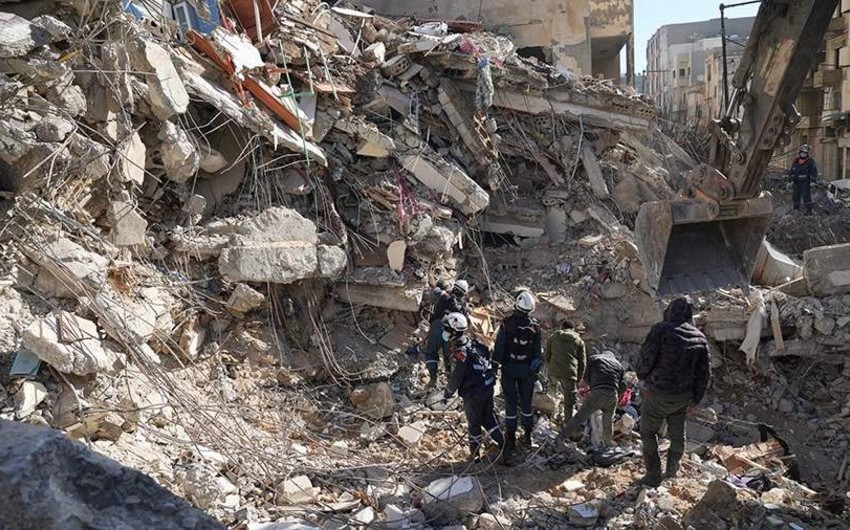 Suriyada zəlzələ zamanı xəsarət alanların sayı 400 min nəfəri ötüb