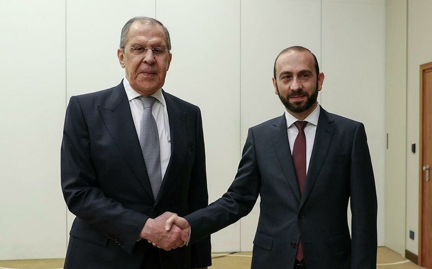 Rusiya və Ermənistan XİN başçıları üçtərəfli sazişlərin icrasını müzakirə ediblər