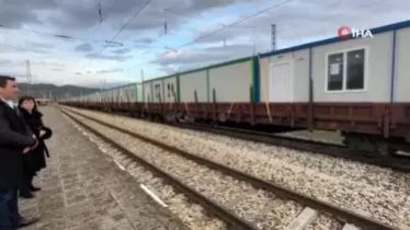 Bolqarıstan Türkiyənin zəlzələ bölgələrinə 70 konteyner göndərib