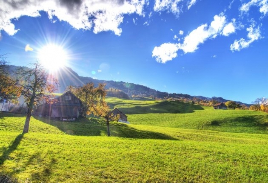 Sabah Bakıda havanın temperaturu 17 dərəcəyədək yüksələcək
