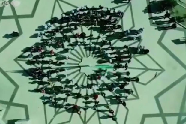 İrandan Azərbaycana qarşı növbəti təxribat: Sərhəddə hərbi marş - VİDEO