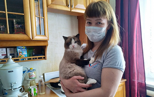 Rusiyanın ən yaşlı pişiyi öldü