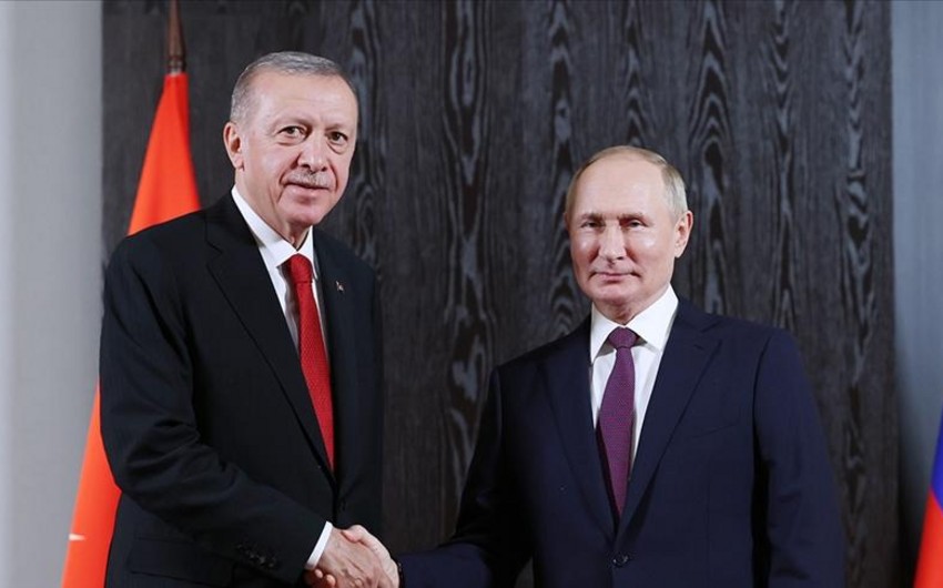 Ərdoğan Putinin Türkiyəyə səfər edə biləcəyi tarixi açıqlayıb