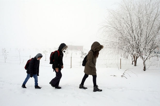 Türkiyədə güclü qara görə məktəblər bağlandı