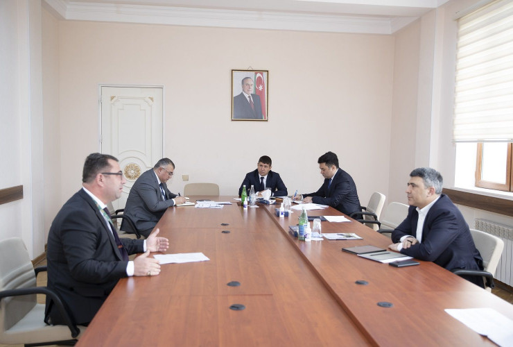 Nazir İnam Kərimov Şamaxıda vətəndaşları qəbul edib