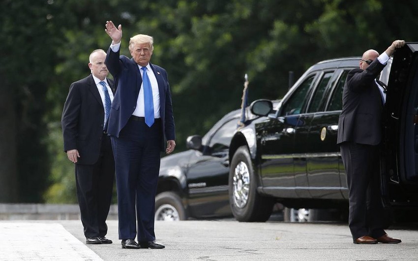 Трамп покинул Нью-Йорк