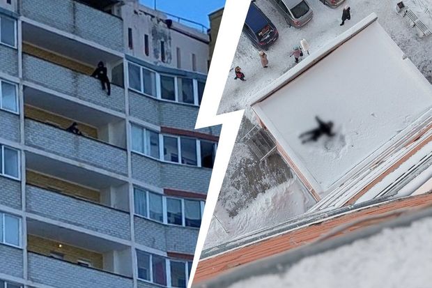 Rusiyada 9-cu mərtəbədən yıxılan məktəbli sağ qalıb