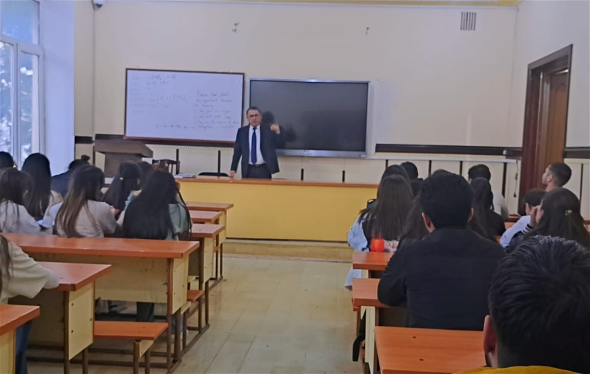 “MediaLab” layihəsi çərçivəsində Bakı Dövlət Universitetində master-klass keçirilib