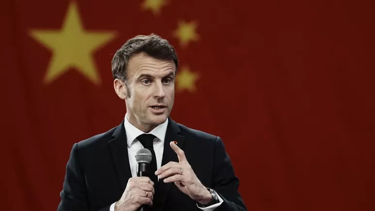 Makron ABŞ dollarını hədəf aldı: 