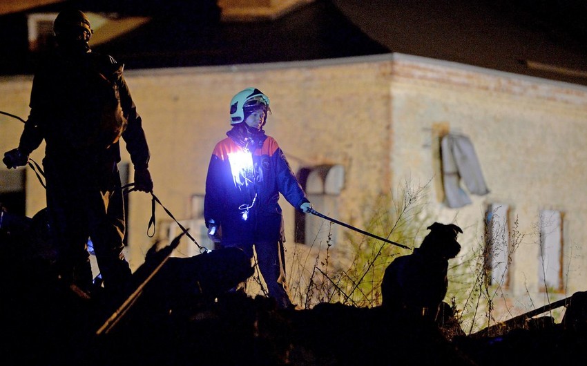 Qazaxıstanda qaz partlayışından 11 nəfər yaralanıb