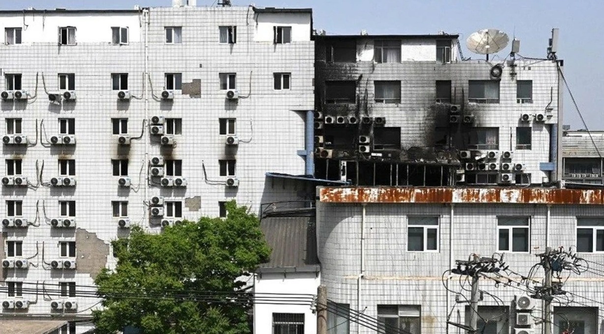 Çində xəstəxanada yanğın: 29 nəfər öldü