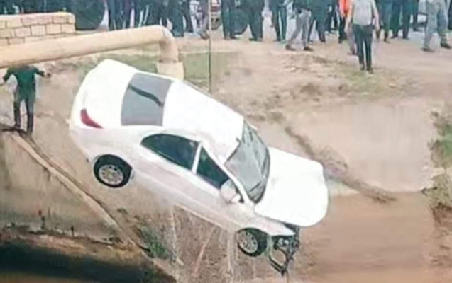 Beyləqanda kanala düşən hərbçinin meyiti tapıldı