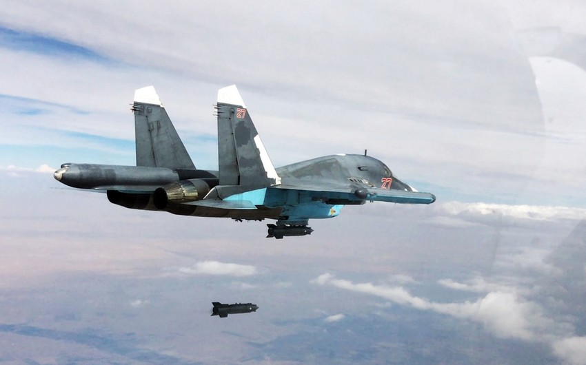 Rusiyanın Su-34 bombardmançısı təyyarəsi ölkənin öz şəhərinə bomba atıb