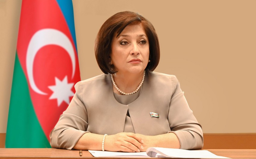 Sahibə Qafarova Rusiya Dövlət Dumasının sədri Vyaçeslav Volodinə məktub ünvanlayıb