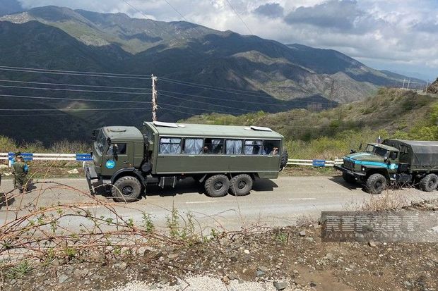 Xankəndi yolunda sülhməramlılar və BQXK avtomobilləri maneəsiz hərəkət ediblər - YENİLƏNİB + FOTO/VİDEO