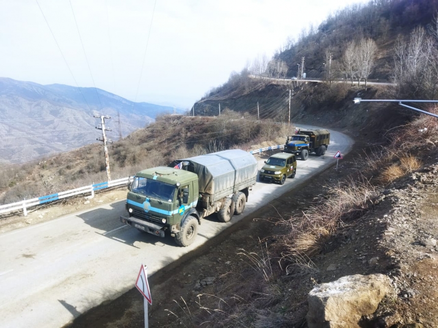 Azərbaycan Ermənistanla sərhəddə, Laçın-Xankəndi yolunun başlanğıcında sərhəd-buraxılış məntəqəsi qurub