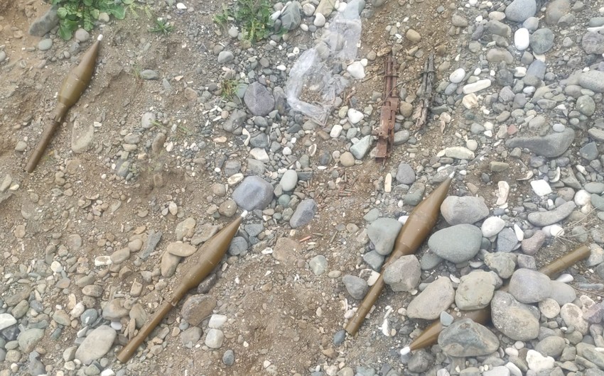 Ağcabədidə sursat aşkarlanıb