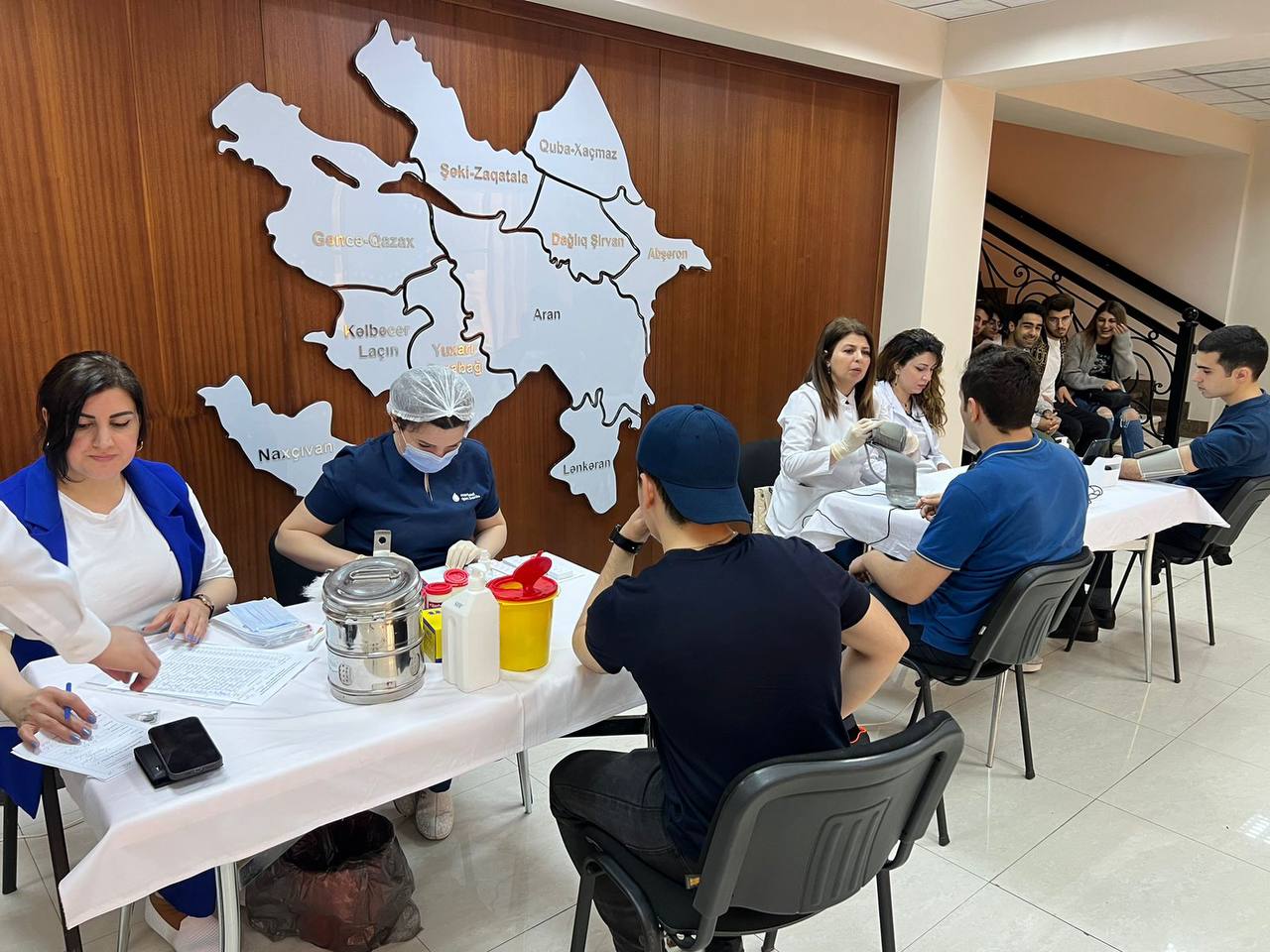 Akademik Zərifə xanım Əliyevanın anadan olmasının 100 illik yubileyi ilə əlaqədar qanvermə aksiyası keçirilib