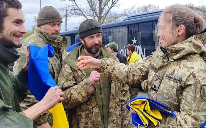 Ukraynanın 2279 vətəndaşı Rusiya əsirliyindən azad edilib