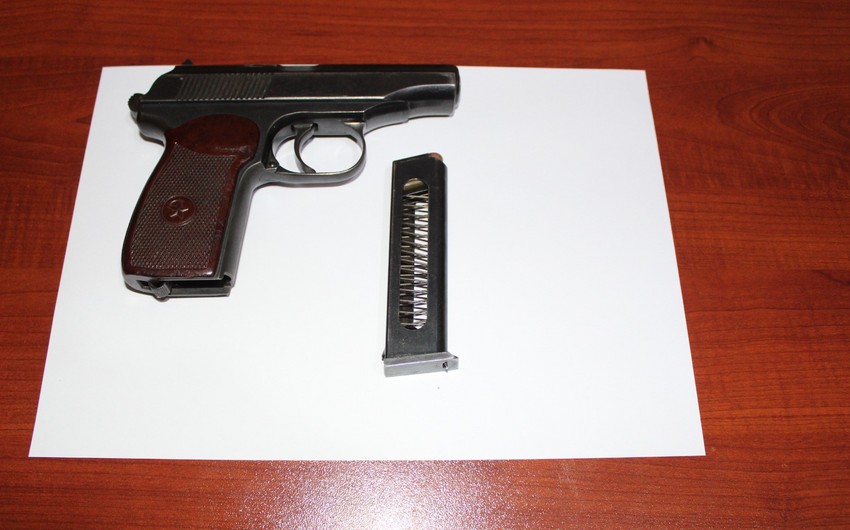 В Шеки за незаконное ношение оружия арестован бывший заключенный