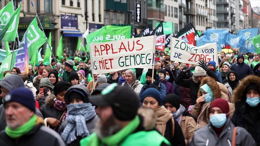 Avropada yaşayış qiymətləri ilə bağlı etirazlar getdikcə artır