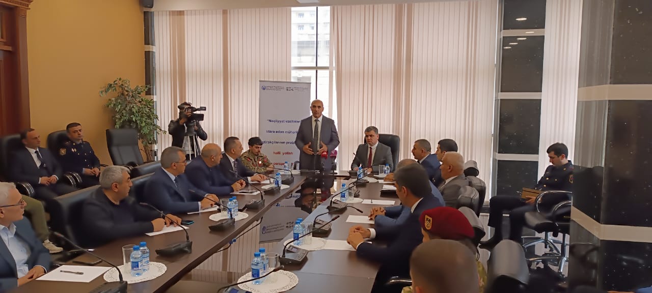 Qazilərin nəqliyyat problemlərinə həsr olunmuş konfrans keçirilib - FOTO - VİDEO