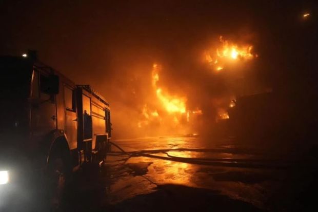 Rusiya yenidən Kiyevə hücum etdi - VİDEO