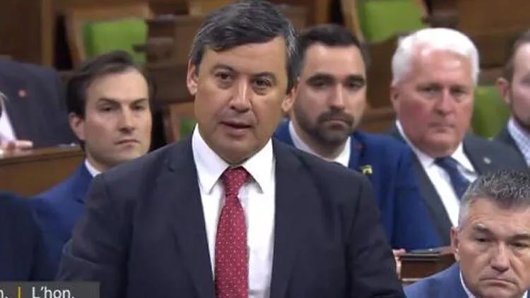 Kanadalı diplomat Çin diplomatı üçün persona 