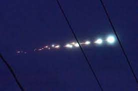 Yapon səmasında 'atəş topları' görülüb