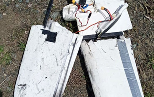 Ermənistana məxsus PUA məhv edildi - Fotolar