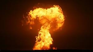 Krımda dəmiryolunda partlayış olub, taxıl dolu 5 vaqon relsdən çıxıb