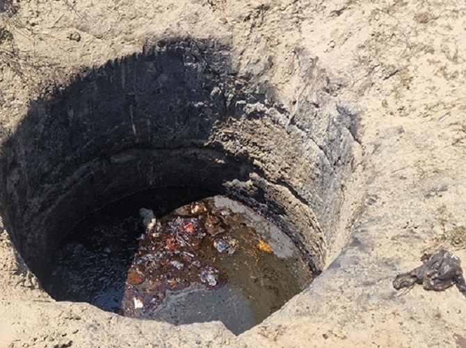 Uşaqlar bu quyuya düşübmüş... - VİDEO