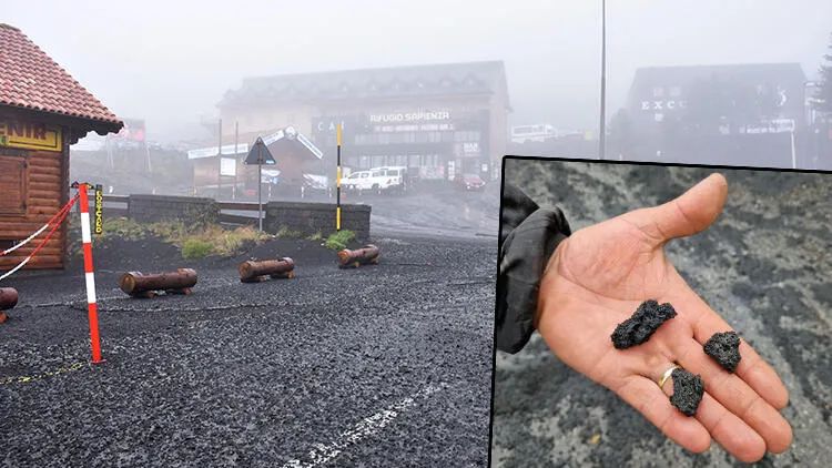 Etna dağı yenidən lava və kül püskürüb