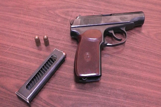 Hövsanda qanunsuz silah gəzdirən keçmiş məhkum saxlanılıb - VİDEO