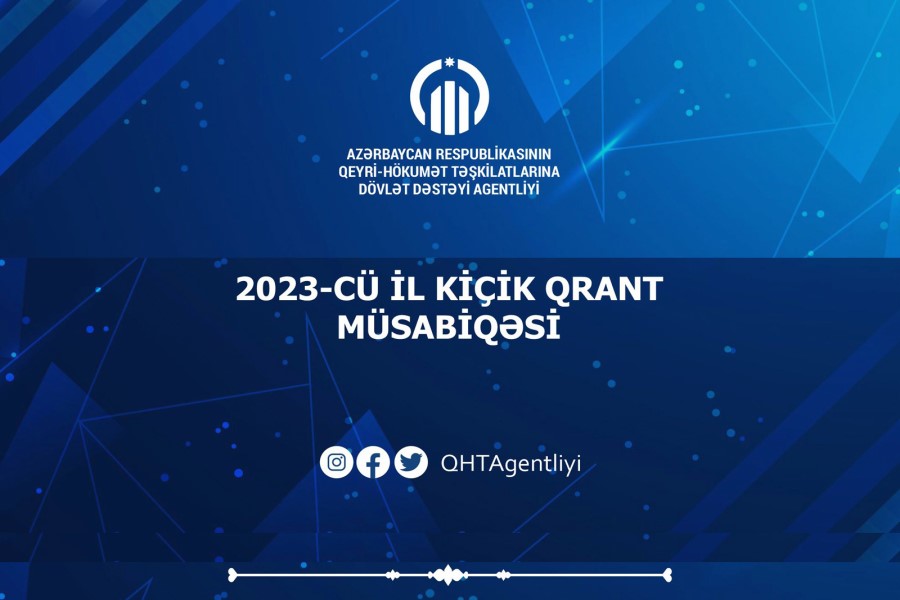 QHT Agentliyi 2023-cü il kiçik qrant müsabiqəsinin qaliblərini elan etdi - SİYAHI