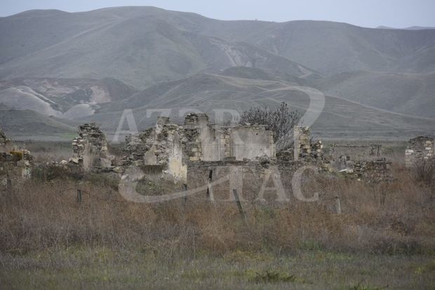 Cəbrayıl rayonunun Hasanlı kəndi - FOTO