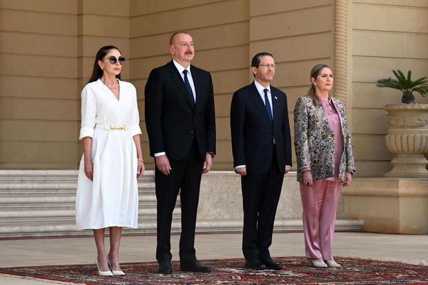 İsxak Hersoq İlham Əliyevə səmimi qarşılamaya görə təşəkkür edib - FOTO