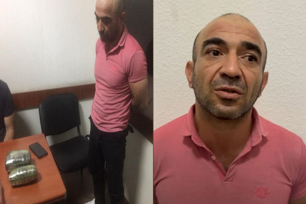 İranlı narkotacirin şəbəkəsinə daxil olan şəxs Bakıda tutuldu - VİDEO