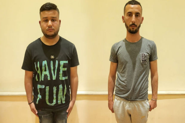 Azərbaycan sərhədini qanunsuz keçmək istəyən şəxslər saxlanılıblar - FOTO