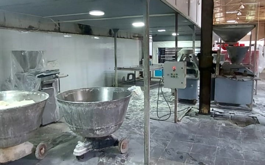 Qazaxda çörək istehsalı müəssisəsində nöqsanlar aşkarlanıb