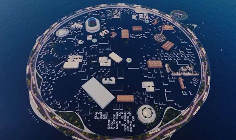Yaponiyada okeanın ortasında 40 min nəfərlik şəhər tikiləcək